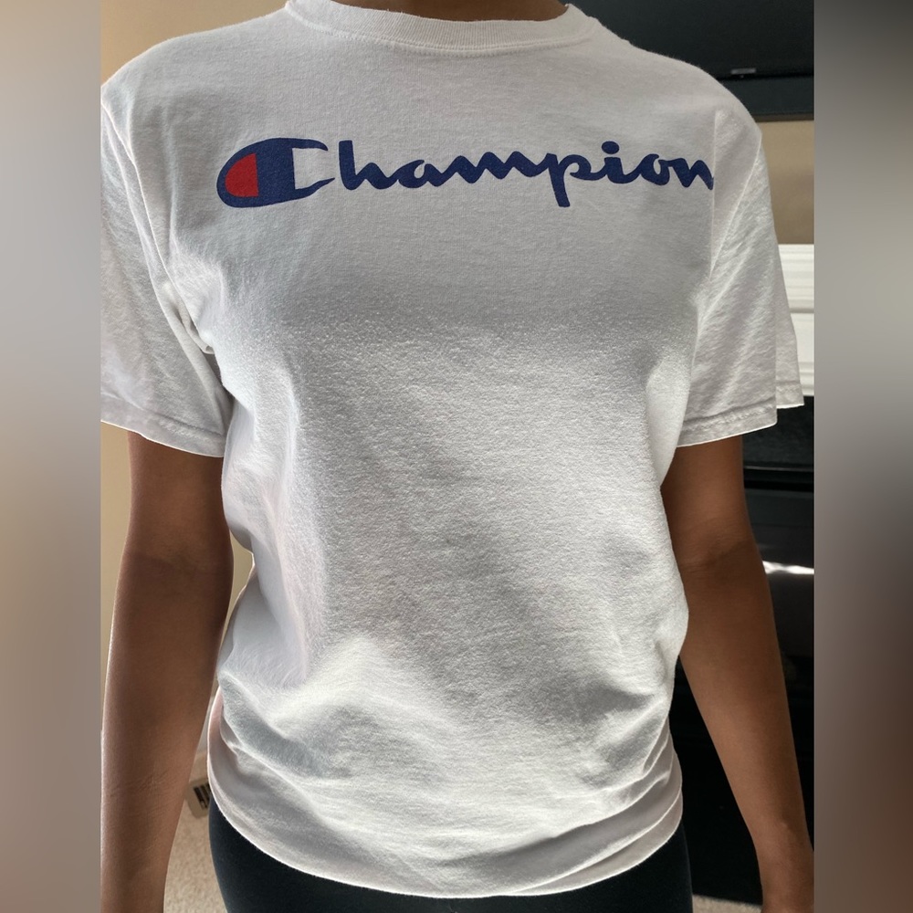White Champion Shirt